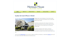 Desktop Screenshot of henleazehouse.co.uk